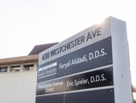 Man checking in for his dental appointment at Westchester Gentle Dentistry in Port Chester